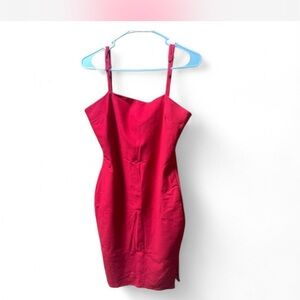XL Lulu's Red Mini Dress Bodycon